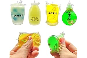 Bubble Tea Squeeze Toy, Milk Tea Cup Fidget Pinch Toy