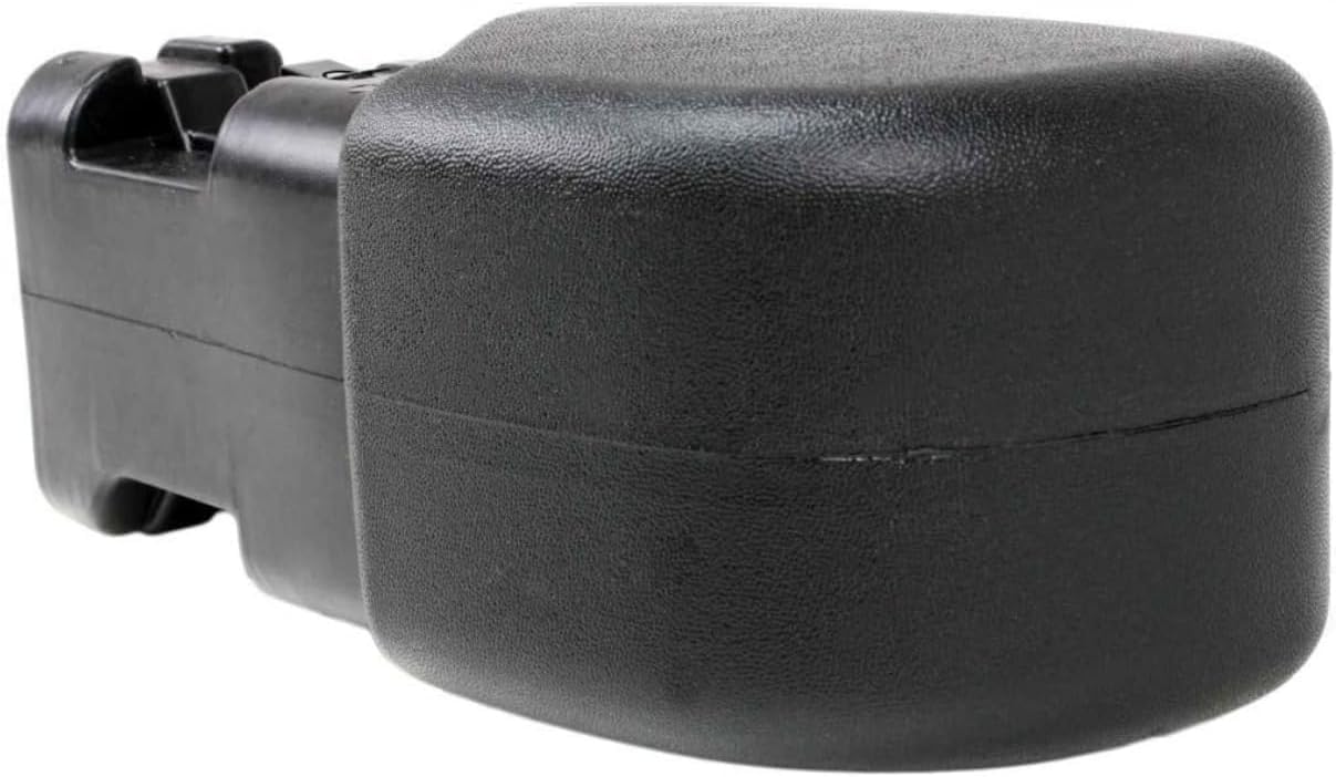 DAT AUTO PARTS Front Driver and Passenger Side Bumper End Pair Fits 1997-2006 Jeep Wrangler TJ Models, Black Textured Plastic, Replaces CH1004128 CH1005128 55155756AB 55155757AB