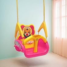 eHomeKart Swing for Kids - 3-in-1 Adjustable Baby Swing Toy for Indoor and Outdoor - for Boys and Girls of Age 6 Months+ (Pink)