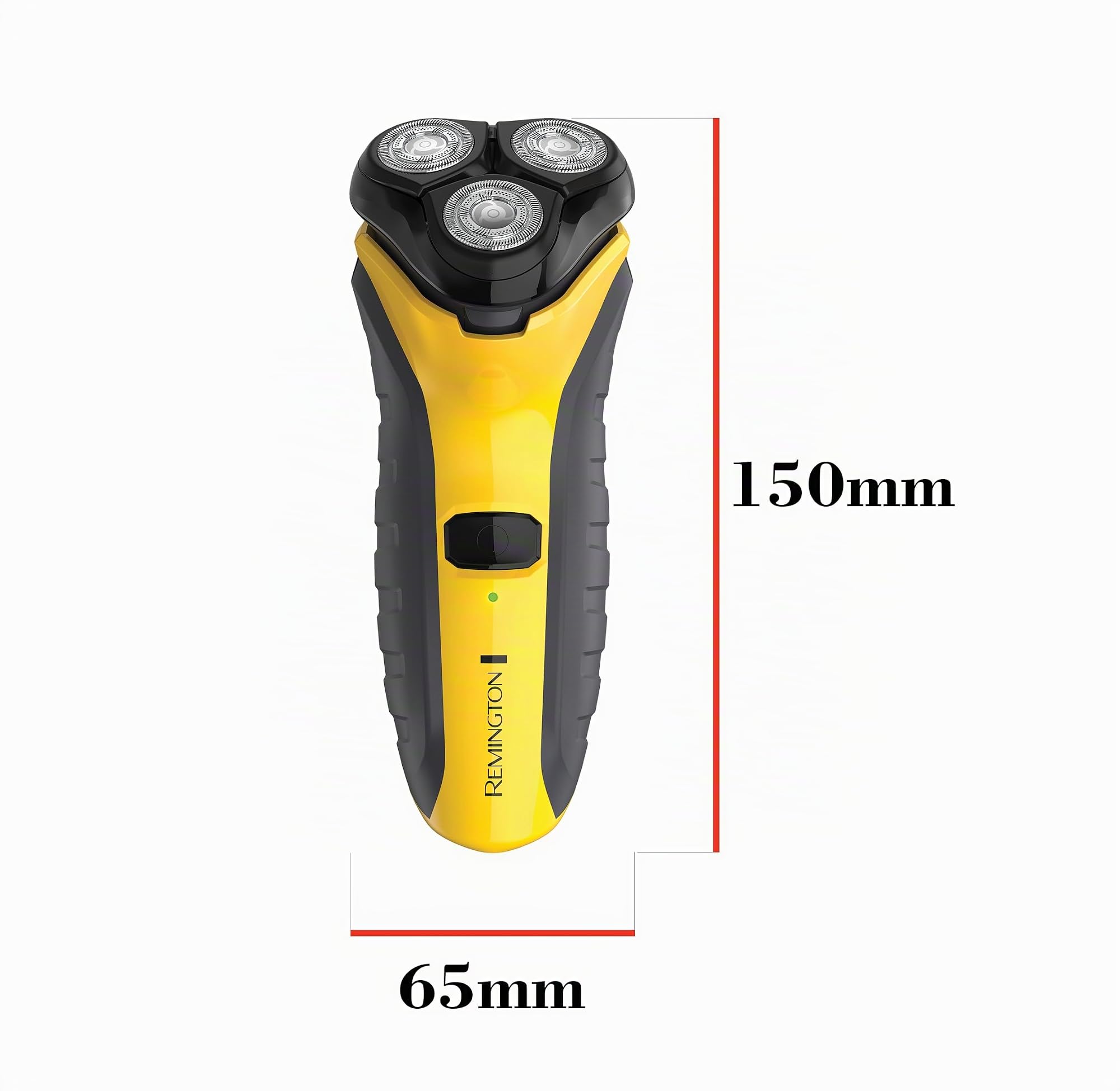Remington Rasoio elettrico Barba - Utilizzo su asciutto e bagnato - Design in policarbonato molto resistente, lame a doppio binario, rifinitore di precisione comfort + regolabarba, PR1855 | Design in Policarbonato Molto Resistente, Lame a Doppio Binario,