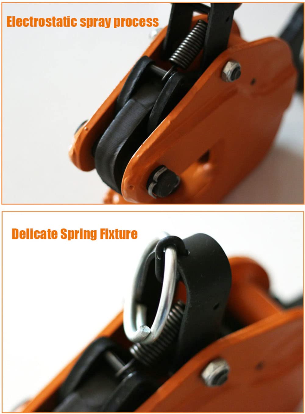 Hebeklemme 2T Tragkraft - Plattenklemme Für Stahlbleche 0-25mm, 4400 Pfund