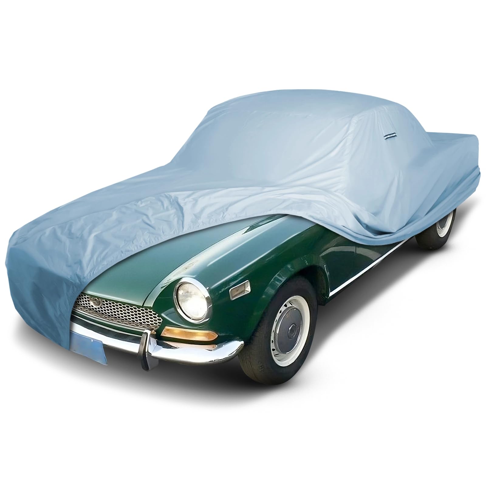 iCarCover Premium Car Cover for 1968-1983 Fia t 124 Spider Heavy Duty Waterproof All-Weather Automobiles Custom Fit Indoor