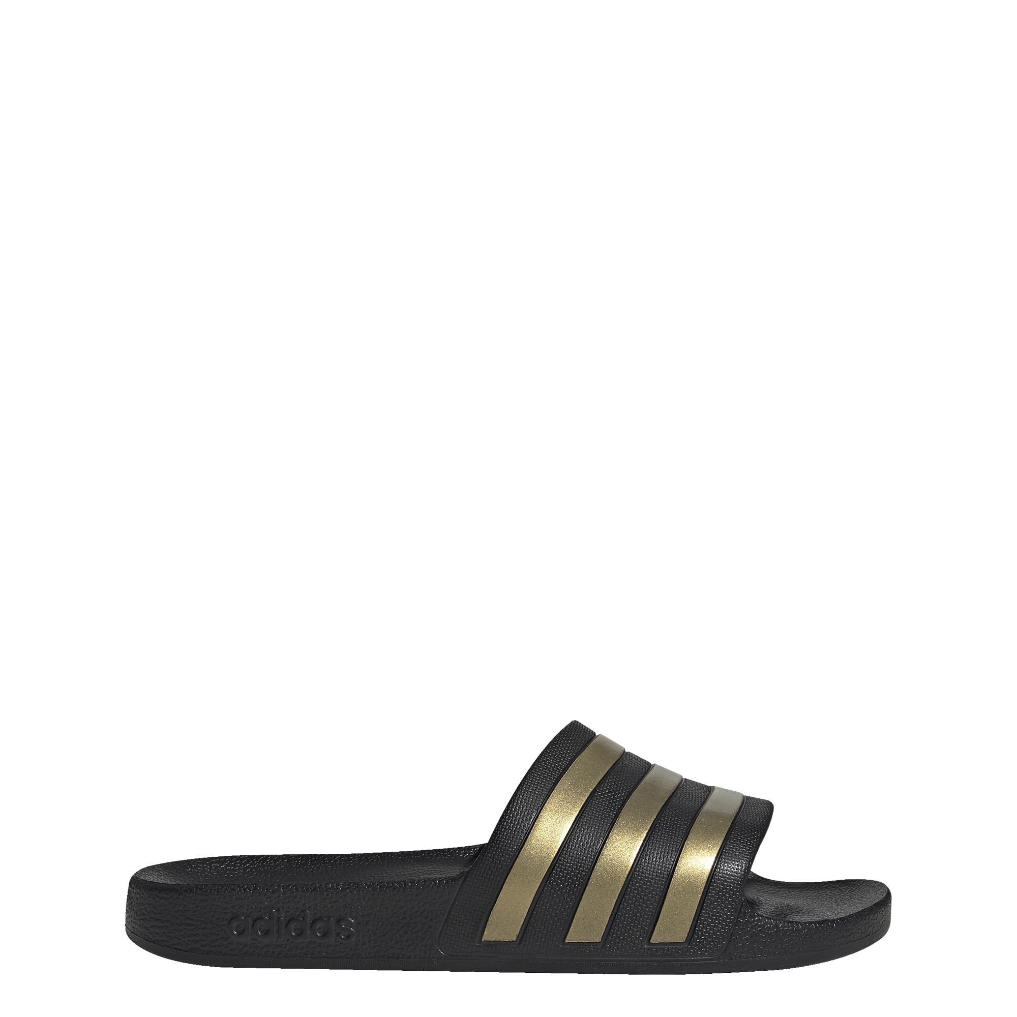 Adidas mens ADILETTE AQUA CBLACK/GOLDMT/CBLACK Slipper - 10 UK (EG1758) (B07ZQCXQGP) Amazon Price History, Amazon Price Tracker