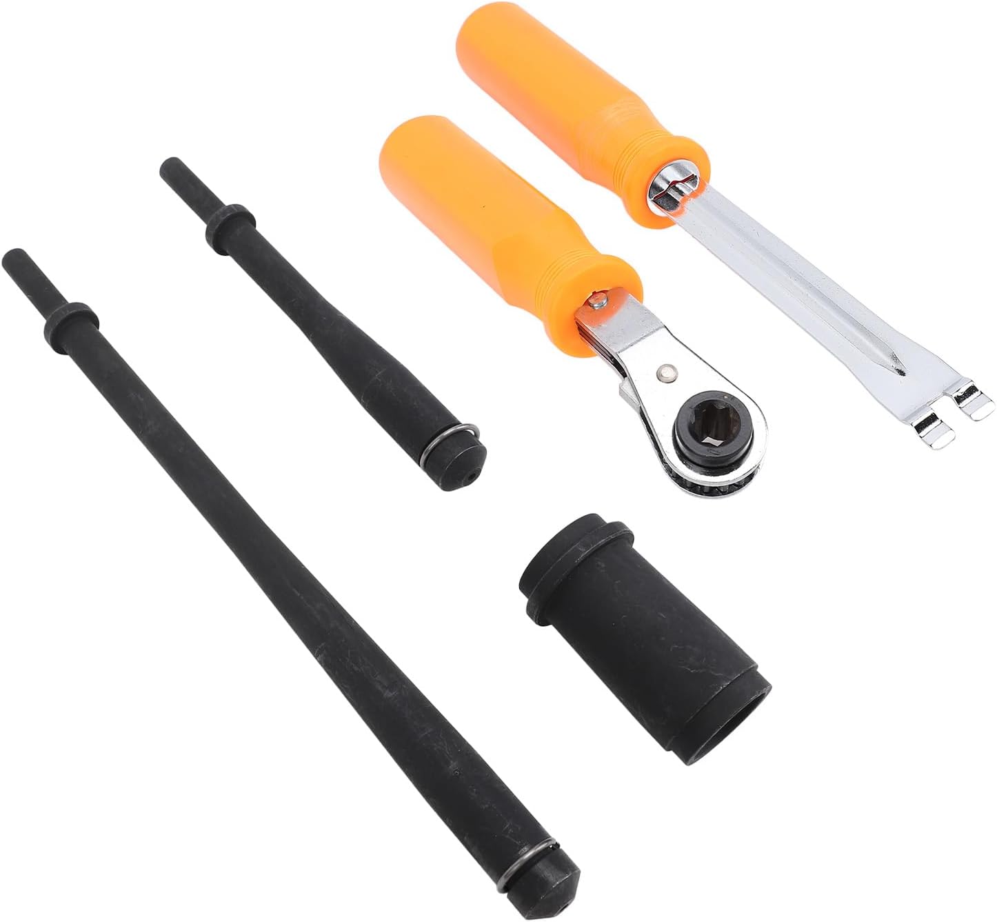 Tbest Anchor Pin Bushing Driver Set Heavy Duty Professional Grade Tool for Truck Trailer 1 3 / 8in (With Automatic Tension Adjuster Release Tool)