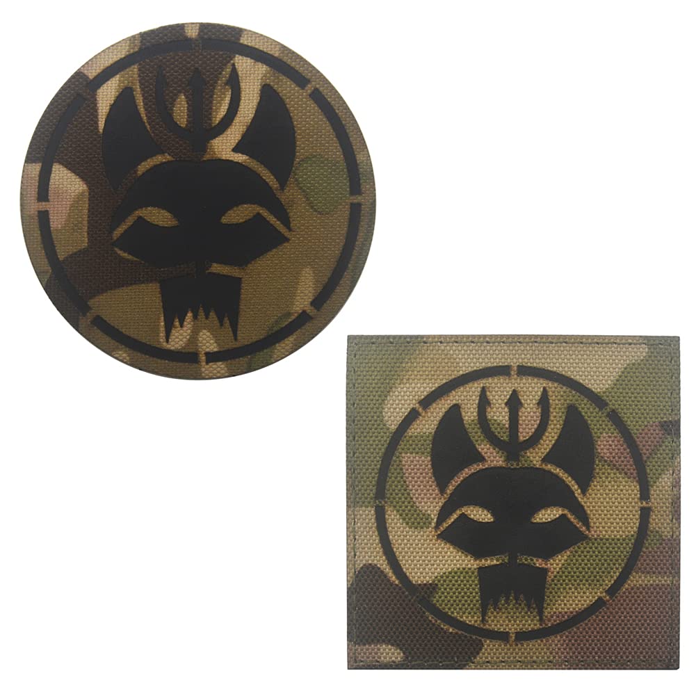 Buy Navy Seal Team DEVGRU Trident Cat Head Infrared Reflective IR Patch American , Dont Tread On