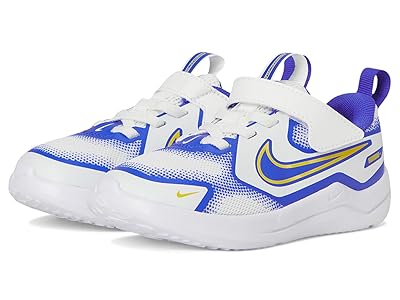 Nike Kids Cosmic Runner (Infant/Toddler) Kids Shoes Summit White/Bright Citron : 8 Toddler M, Textile