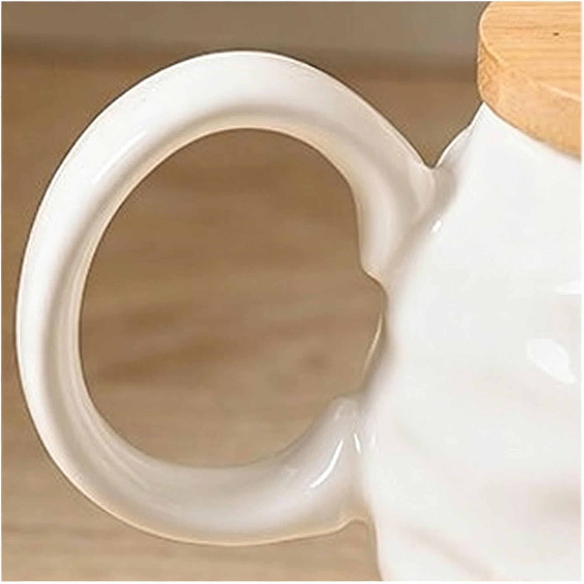 Set di brocche for zucchero e panna in ceramica, zuccheriera for latte in stile britannico con vassoio da portata