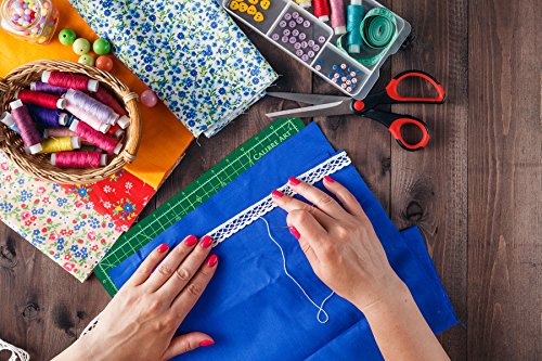 Calibre Art Rotating Self Healing Cutting Mat, Perfect for Quilting & Art Projects, 8x8 (7" grids)