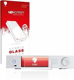 upscreen Screen Protector Film compatible with Aurender A15-9H Glass Protection, Extreme Scratch Resistant