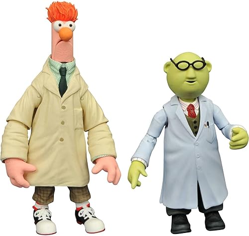 Diamond Select Toys The Muppets Best of Series 2: Bunsen Honeydew & Beaker - Figura de acción de dos unidades, multicolor