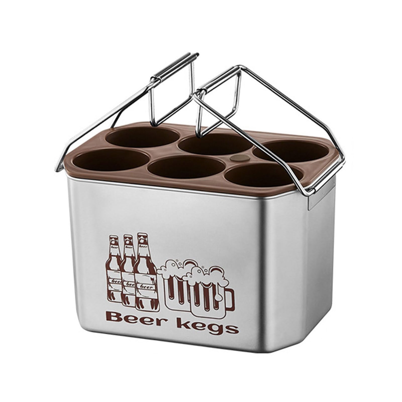 Buxuaaaa Innovative Cooling Device Portable Beverage Drink Coolers Practical Refreshing Holder for Outdoor Picnics Portable Coolers