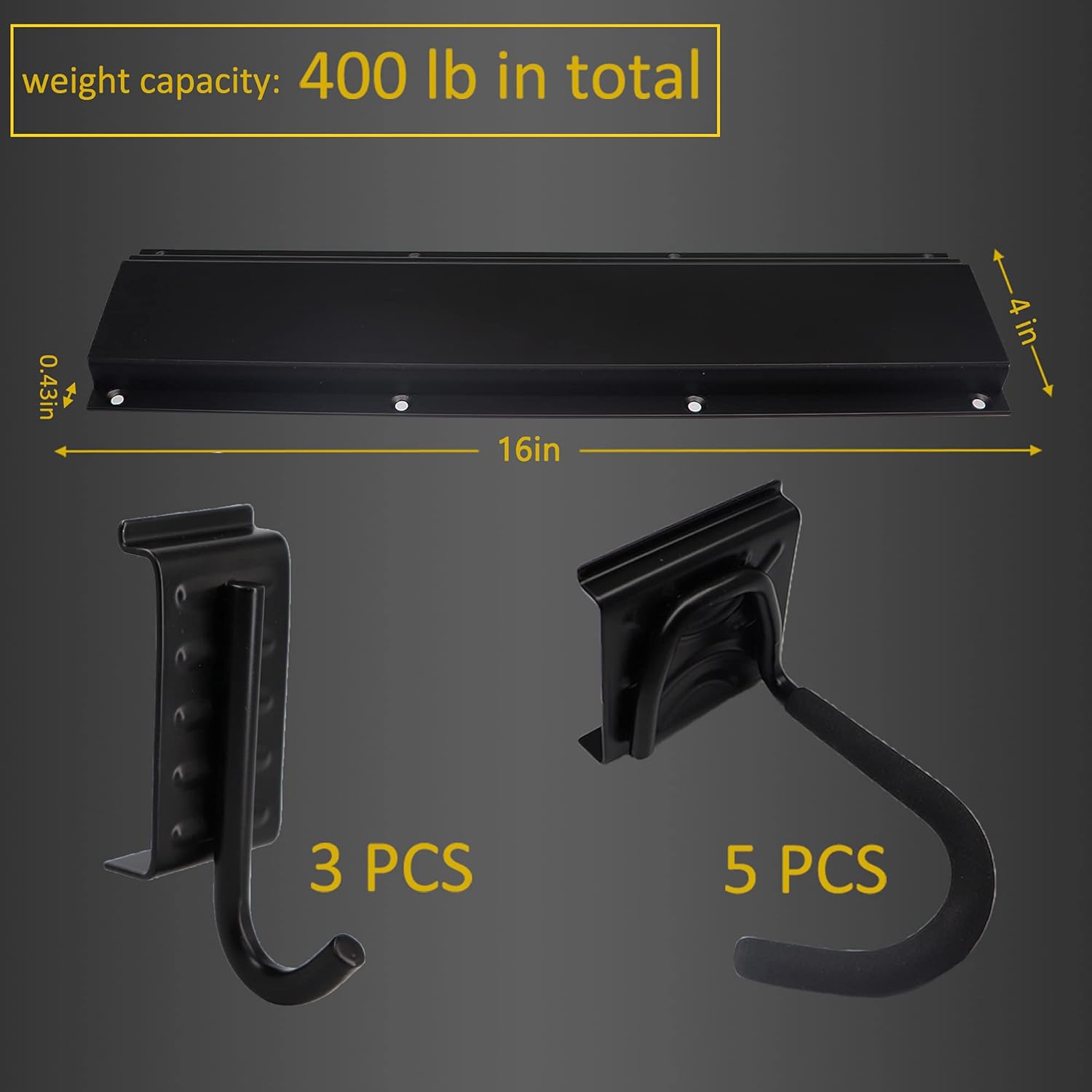Bike Rack Garage，Hanging up 5 Bicycles and 3 Helmets, Heavy Duty Adjustable Bike Storage Hanger Holds Up to 520lbs, Fits All Bikes Include Wide Tire Mountain Bike Road Bike etc. : Sports & Outdoors