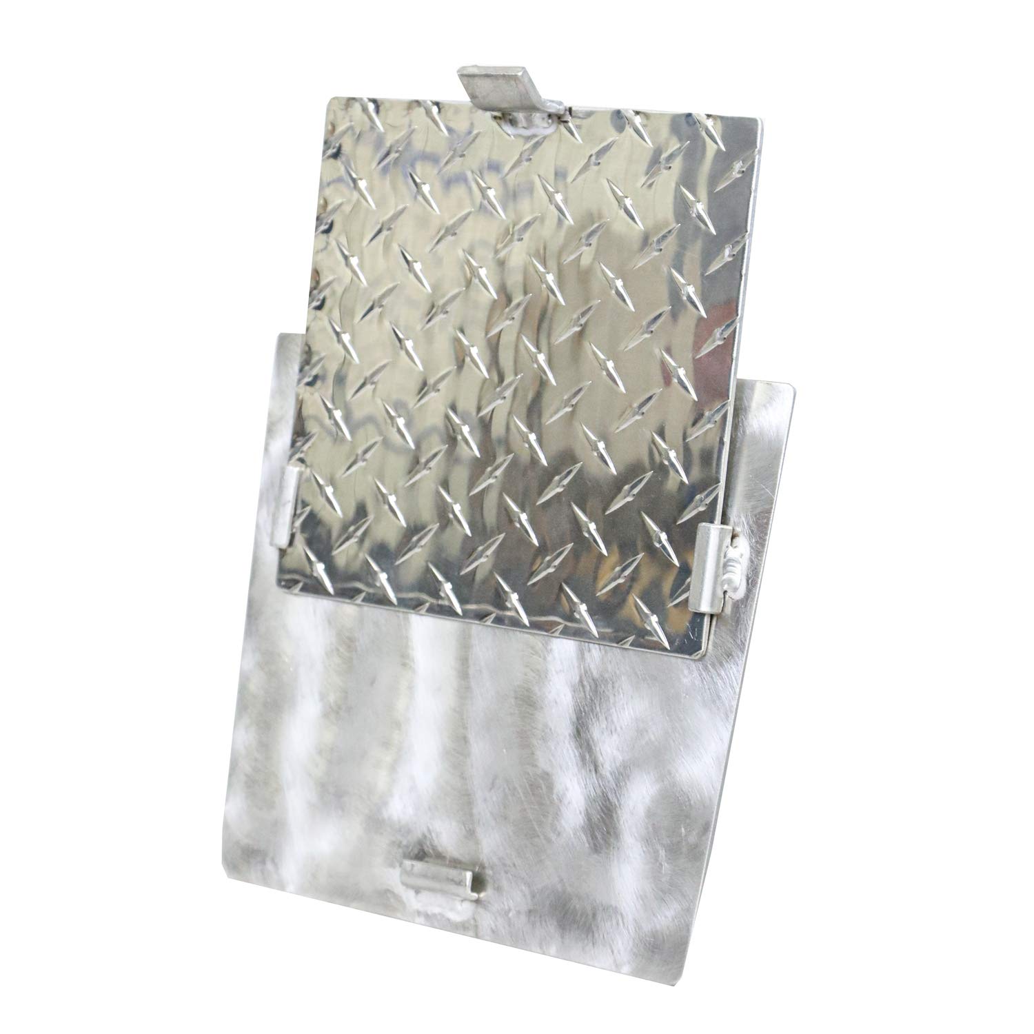 ForeShore Diamond Plate Aluminum Cooler Divider with Removable Shelf/Cutting Board. Fits YETI Tundra