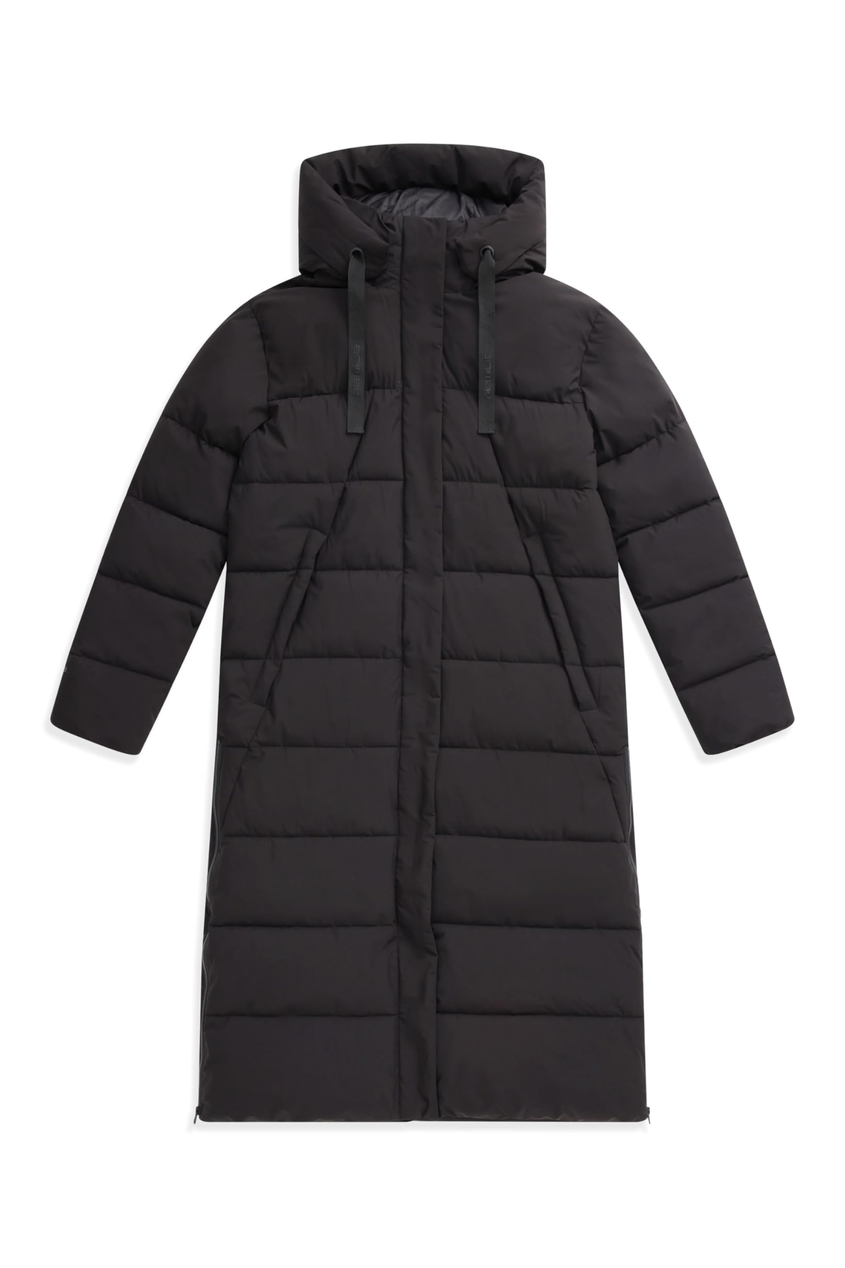 Animal Comfort Cloud Womens Coat - Padded Water-resistant Jacket with Thermal Tested -30°C & Detachable Hood - Spring Summer, Outdoors & Walking Jet Black Women's Size 18