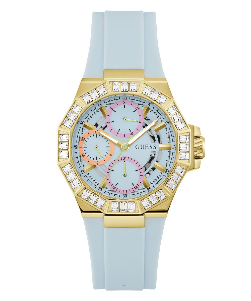 GUESS Women Blue Round Dial Analogue Watch- GW0695L1 (B0CRDY3TY3) Amazon Price History, Amazon Price Tracker
