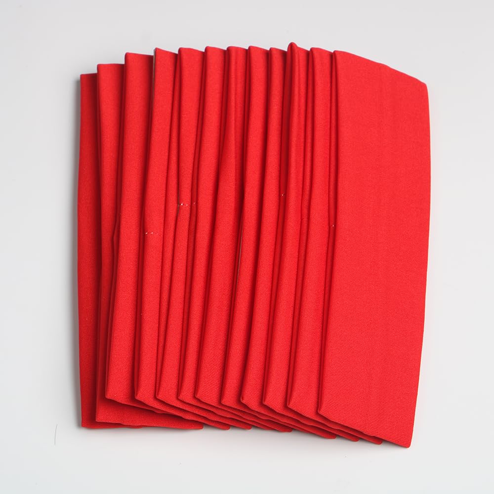 Headbands for Women,12PCS,Soft Stretch Elastic Yoga Sport Headbands