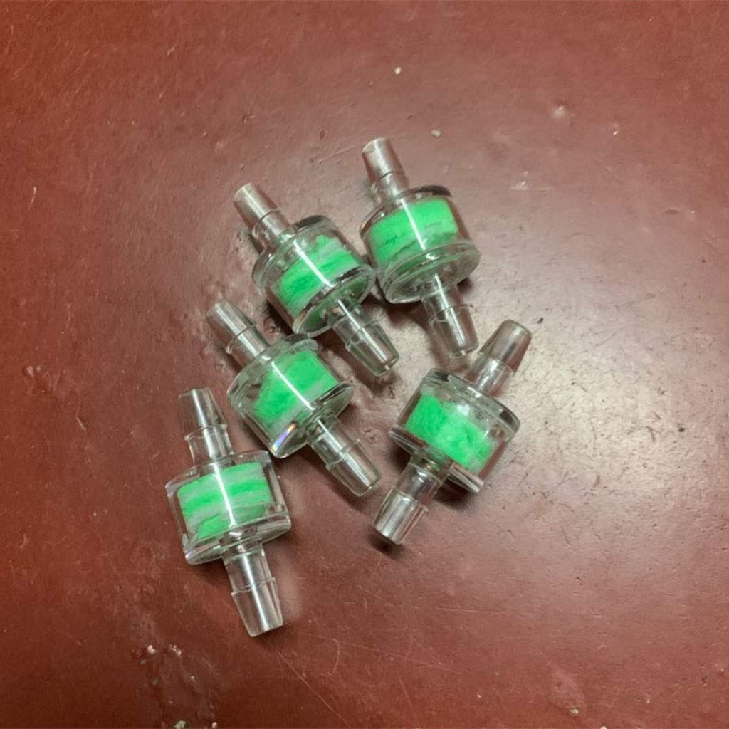 5 sztuk/partia filtr oleju wodnego filtr powietrza wąż do akwarium (biały 12 mm)