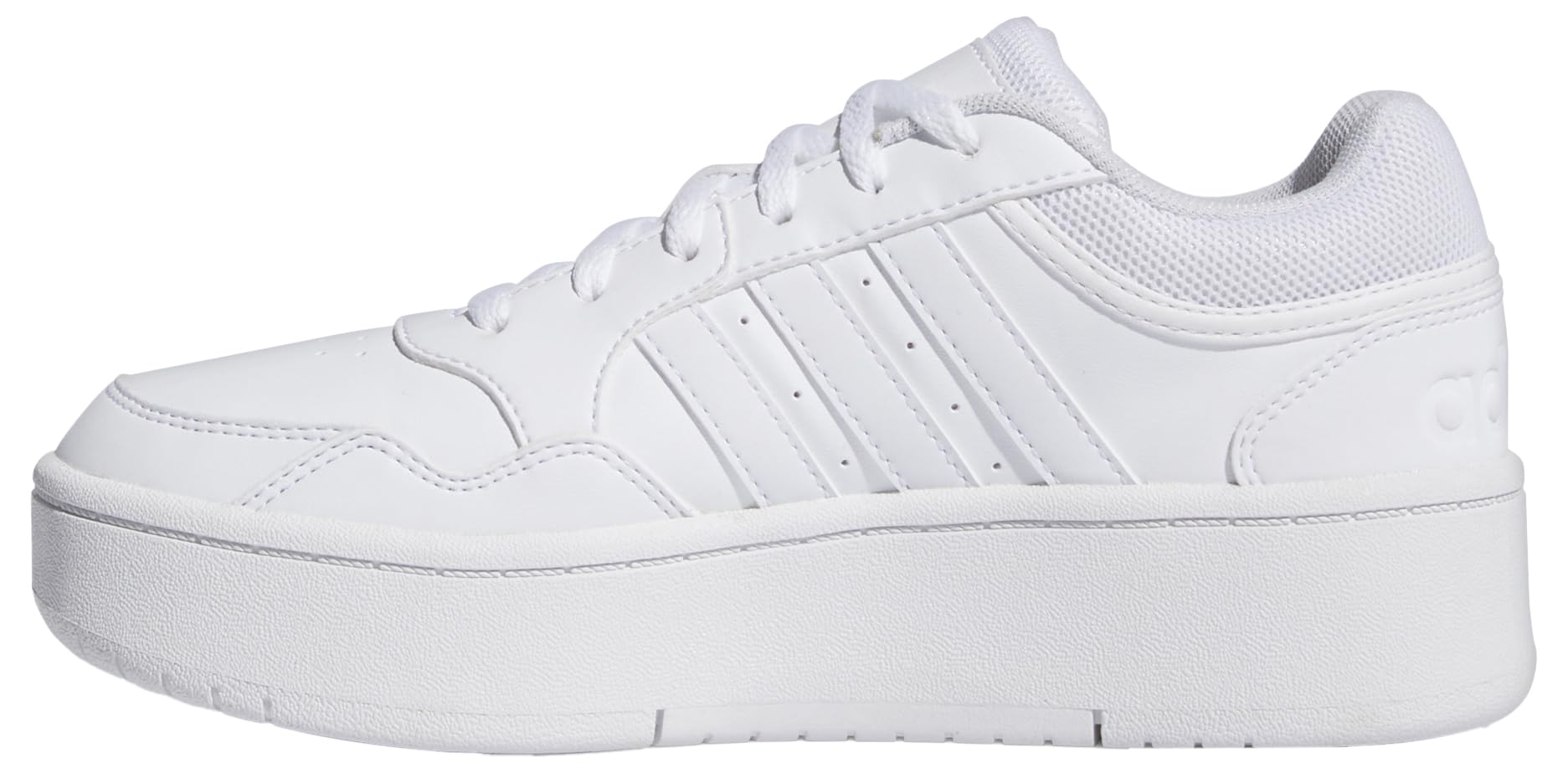 Adidas Sportswear Girls White Kids Hoops 30 Bold Trainers Size 6