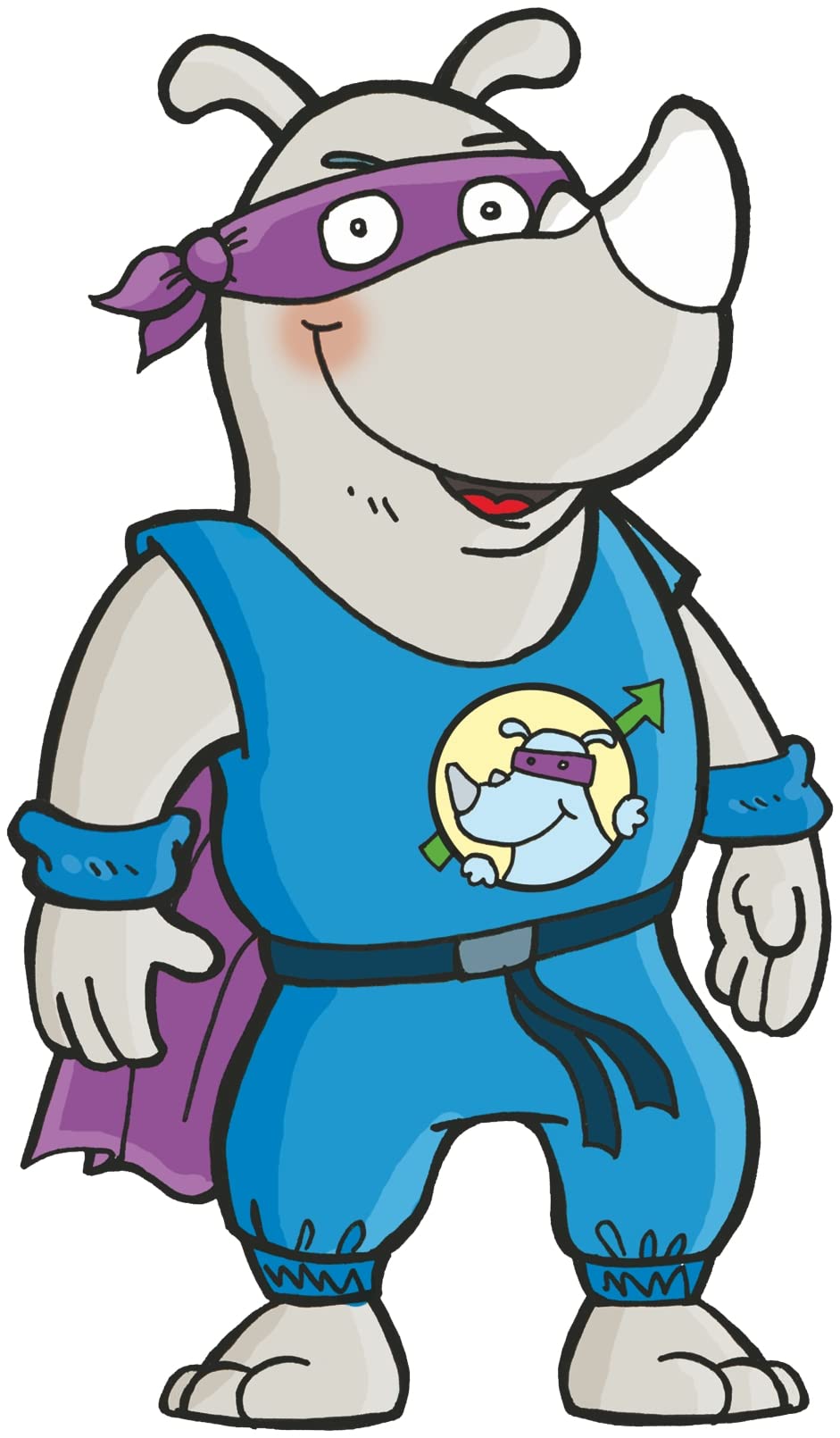 HABA Rhino Hero apilamiento en 3D, Mesa Infantil de 2 a 5 Jugadores, 5 años o más, Juego de acción para Toda la Familia, tamaño pequeño, Multicolor (302203)