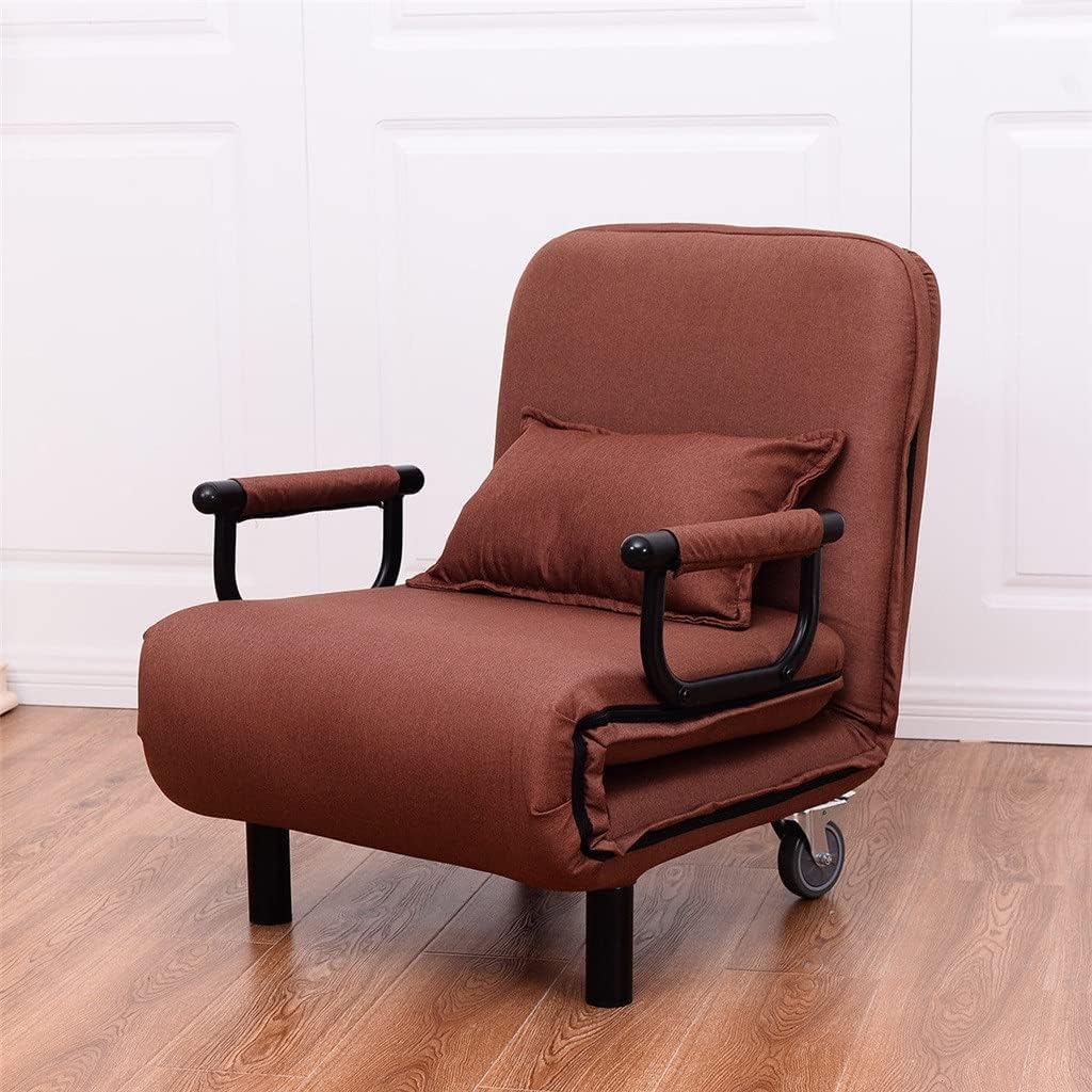 Convertible Sofa Bed Folding Arm Chair Sleeper Leisure Recliner Lounge Couch