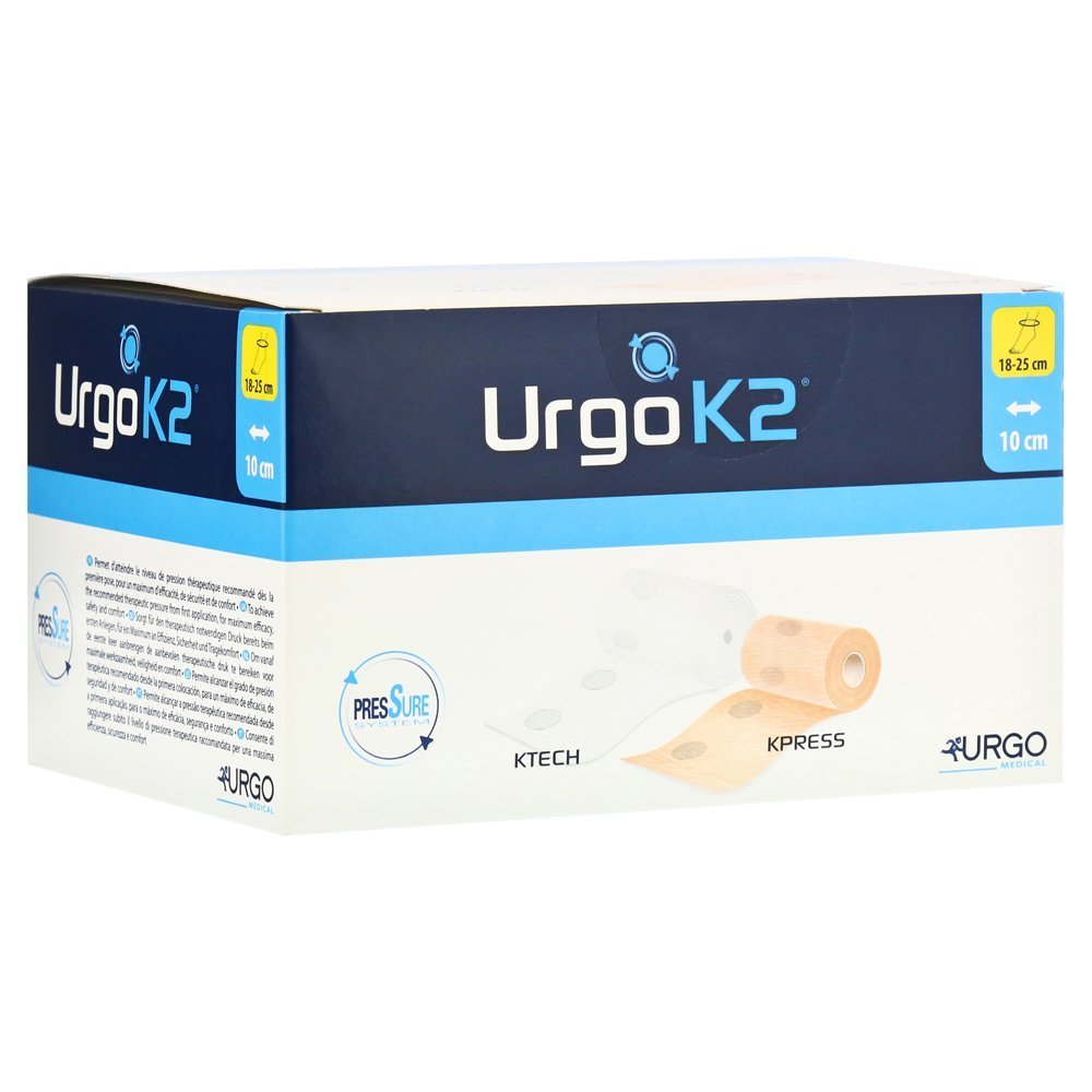 UrgoGmbH URGOK2 Compressed System 10 cm Ankle Circumference 18-25 cm Pack of 1