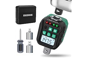 Intelligent and Precise 1/2-Inch Digital Torque Adapter with Enhanced Features