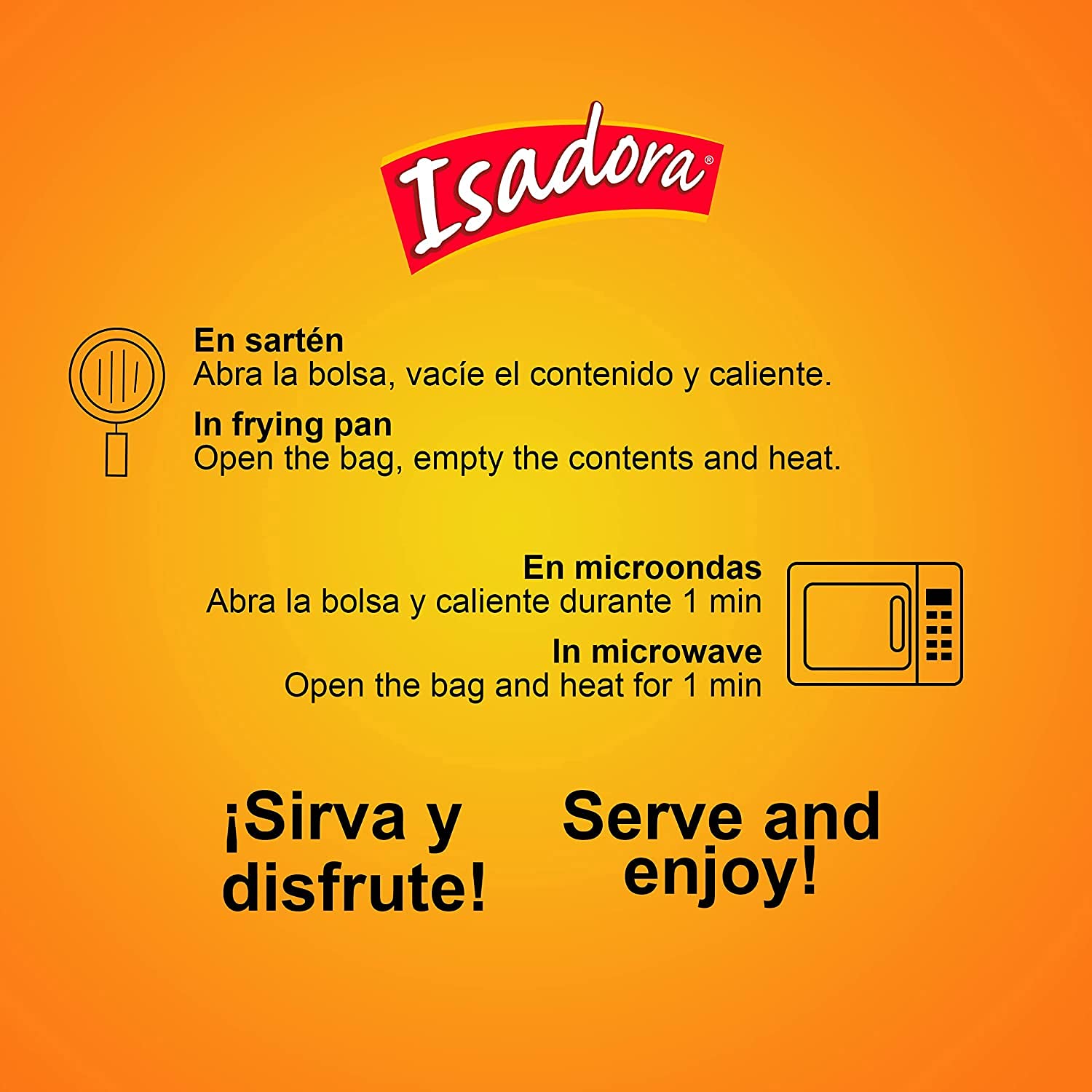 Isadora - Pack Frijoles Bayos + Frijoles Negros Refritos Listos para Calentar y Servir. Indispensables para acompañar cualquier platillo o para enfrijoladas. Pack de 2
