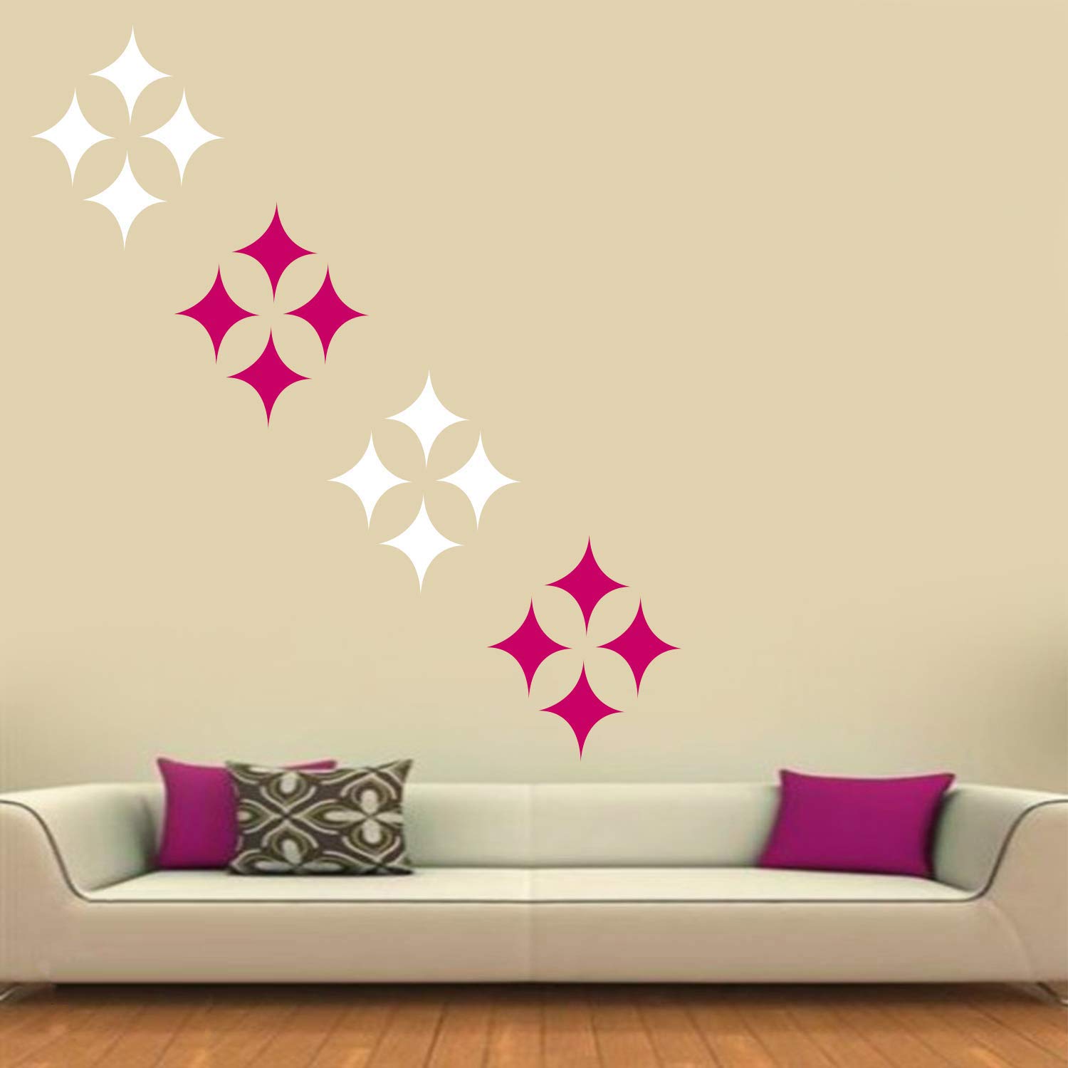 Kayra Decor Gypsy Plastic Reusable Wall Stencil Stickers in (Multicolour, 12x12 Inches) (B073NLVRGD) Amazon Price History, Amazon Price Tracker