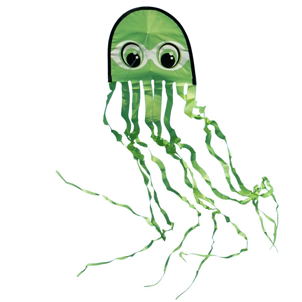 CIM Octopus Draki Advance - PACIFIK Single Line Kite for Kids 3+ - 25x160cm - Includes Kite Line