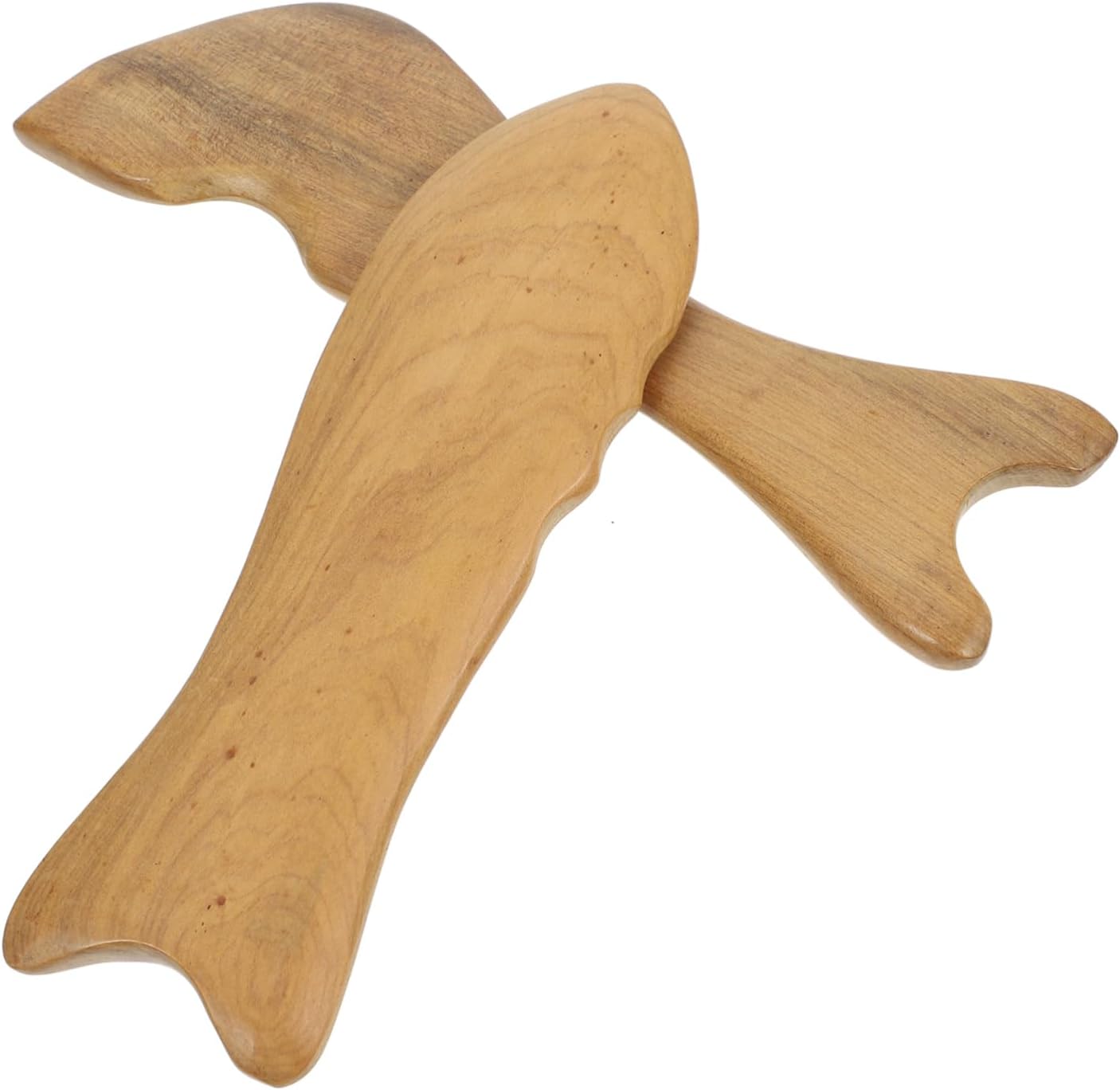 2pcs Fragrant Wood Massage Boards Hand Massage Tool for Muscle Knot Relief