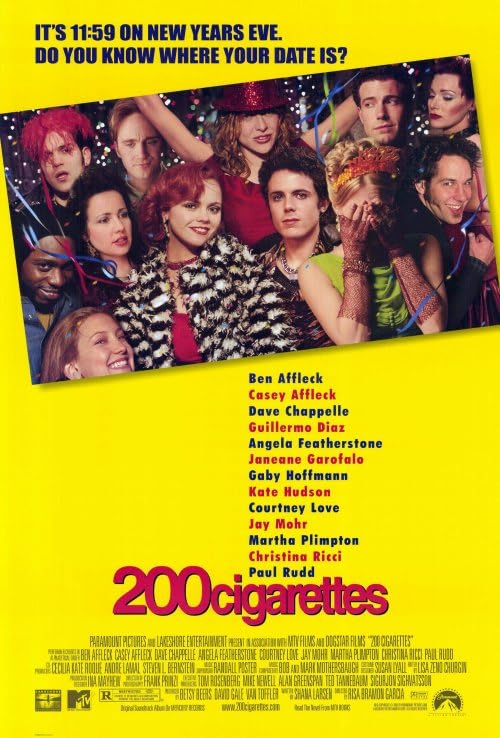 Amazon.com: 200 Cigarettes Movie Poster Print (11 x 17): Posters & Prints