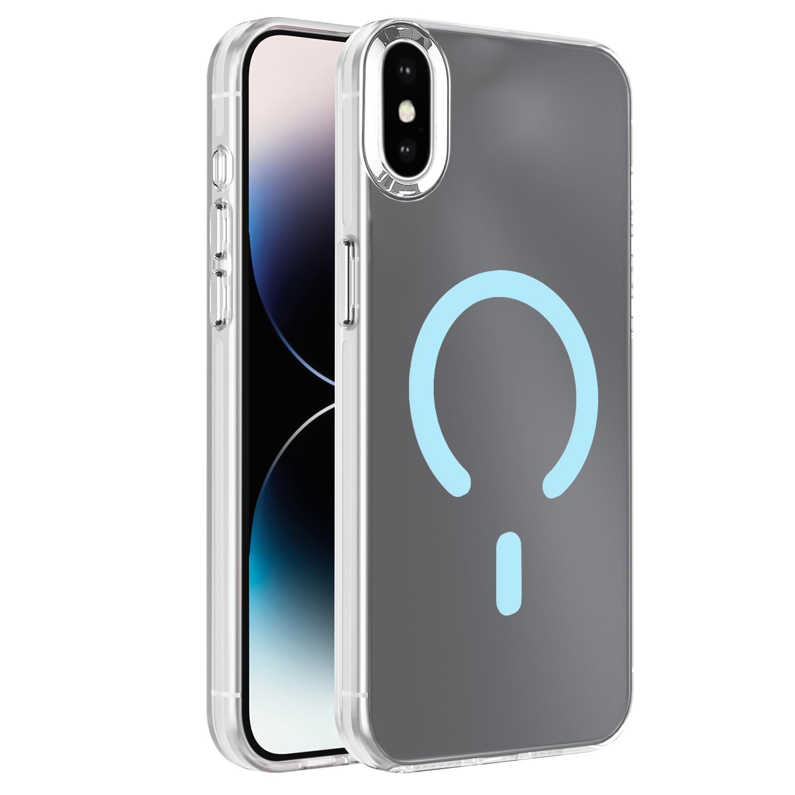 Dl3 Mobilak Case For iPhone XS Max Case Crystal Clear [Not Compatible with MagSafe] Soft TPU Gel Case Flexible Silicone Anti-Scratch Transparent TPU Cover