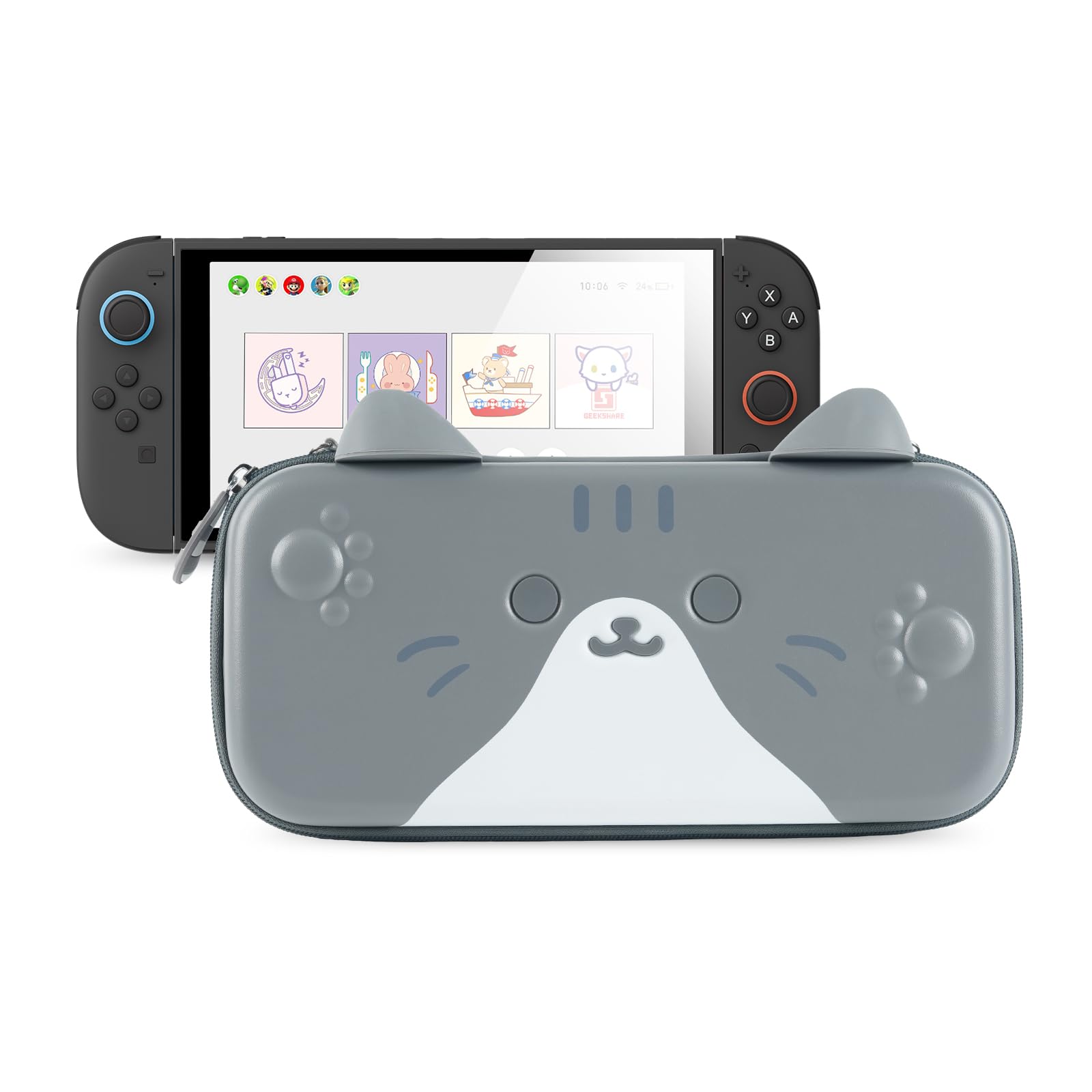 Amazon.co.jp: GeekShare Switch2 switch2ケース スイッチ 2025