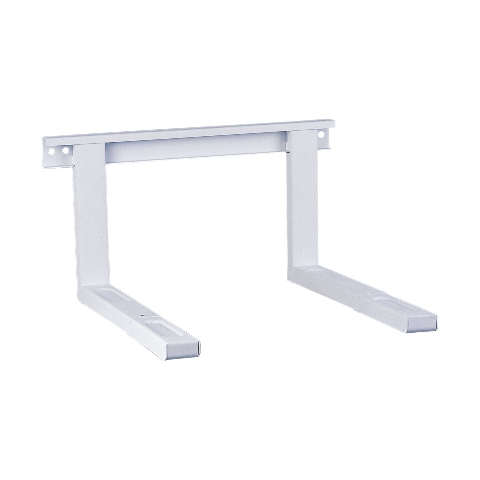 PureMounts MWH-03 Universal-/Mikrowellenhalterung für Wandmontage Längenverstellbare Ausleger (385-535mm), Auslegerbreite: 43cm, Traglast: max. 35,0kg, weiß