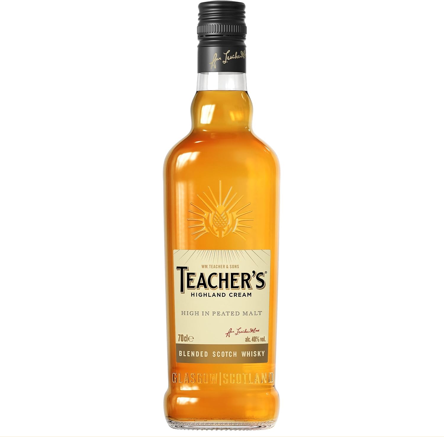 Teacher's | Blended Scotch Whisky | reicher und vollmalziger Geschmack | 40% Vol | 700ml Einzelflasche