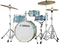 Vista 4 de Yamaha Stage Custom Hip One-Box - Juego de batería de 4 piezas - 20" Kick, Blanco Clásico