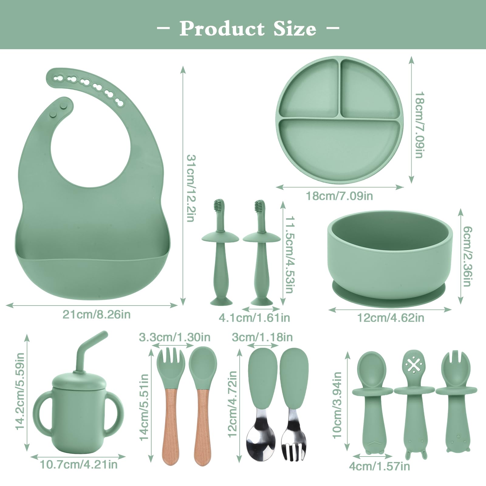 Lot De 5 Bols Vital Baby Empilables - Sans BPA, Biodégradables, Passe Au Micro-ondes Et Lave-vaisselle, Pour Bébé Et Tout-petit