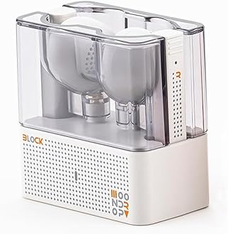 Block Semi in Ear Flath ead Earbuds True Wireless Earphones (White)