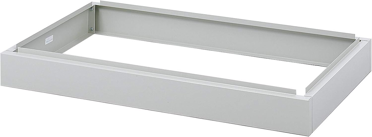 Facil 5-Drawer White Steel Flat File Cabinet, Small