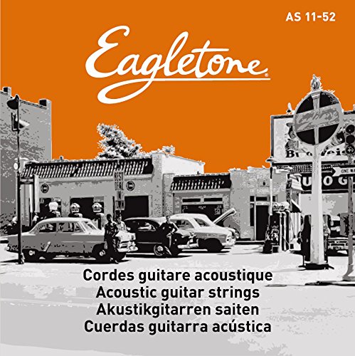 Eagletone AS 11-52 Cordes pour guitare folk light 11-52