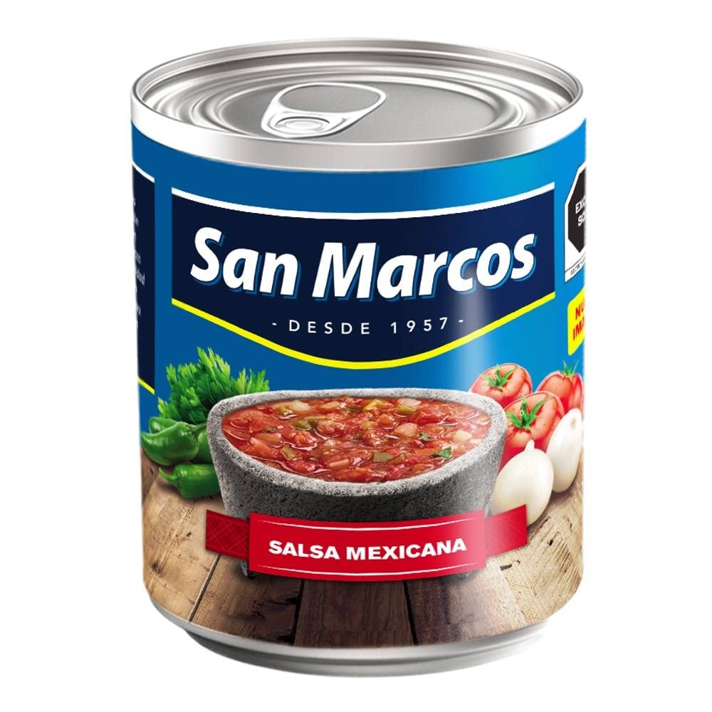 SAN MARCOS - SALSA MEXICANA. PACK 6 X 2800GR.