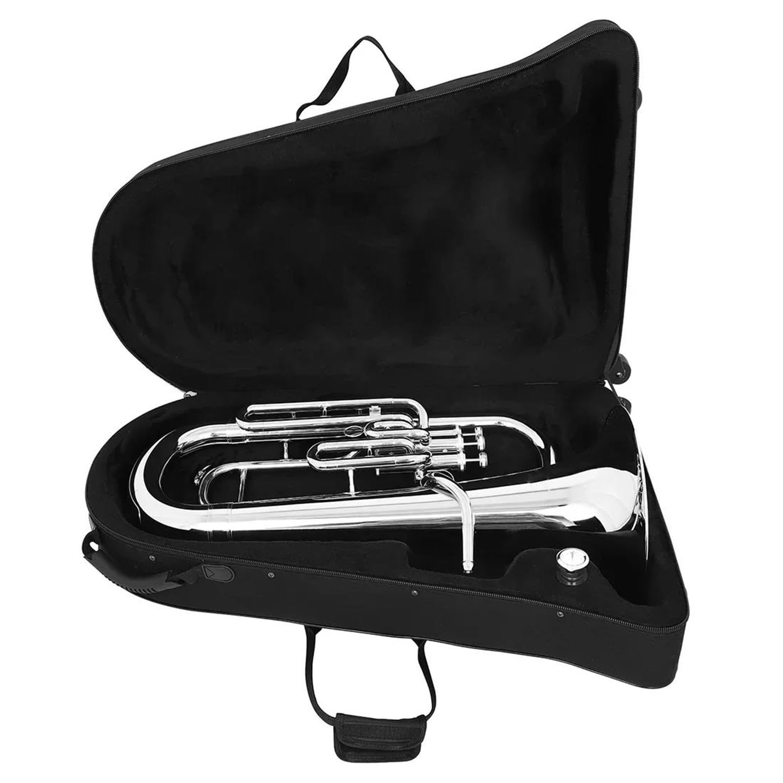 Eufonium Bb Euphonium 3 Kluczowy Pionowy Róg Barytonowy Dla Początkujących Profesjonalny Instrument Dęty Blaszany Z Pudełkiem