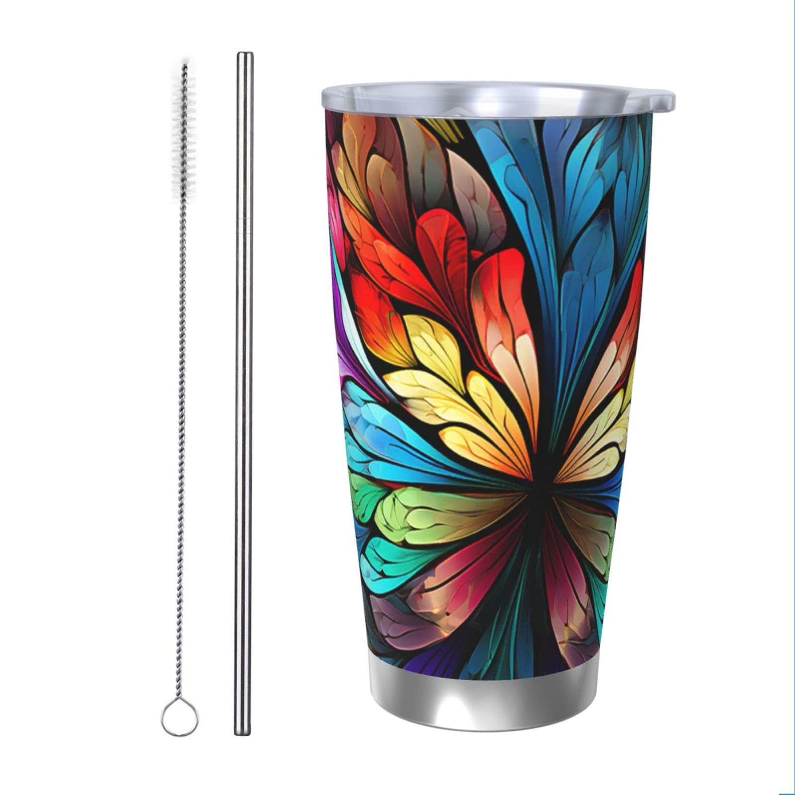 Gobelet isotherme avec paille : fini le café froid pendant le travail