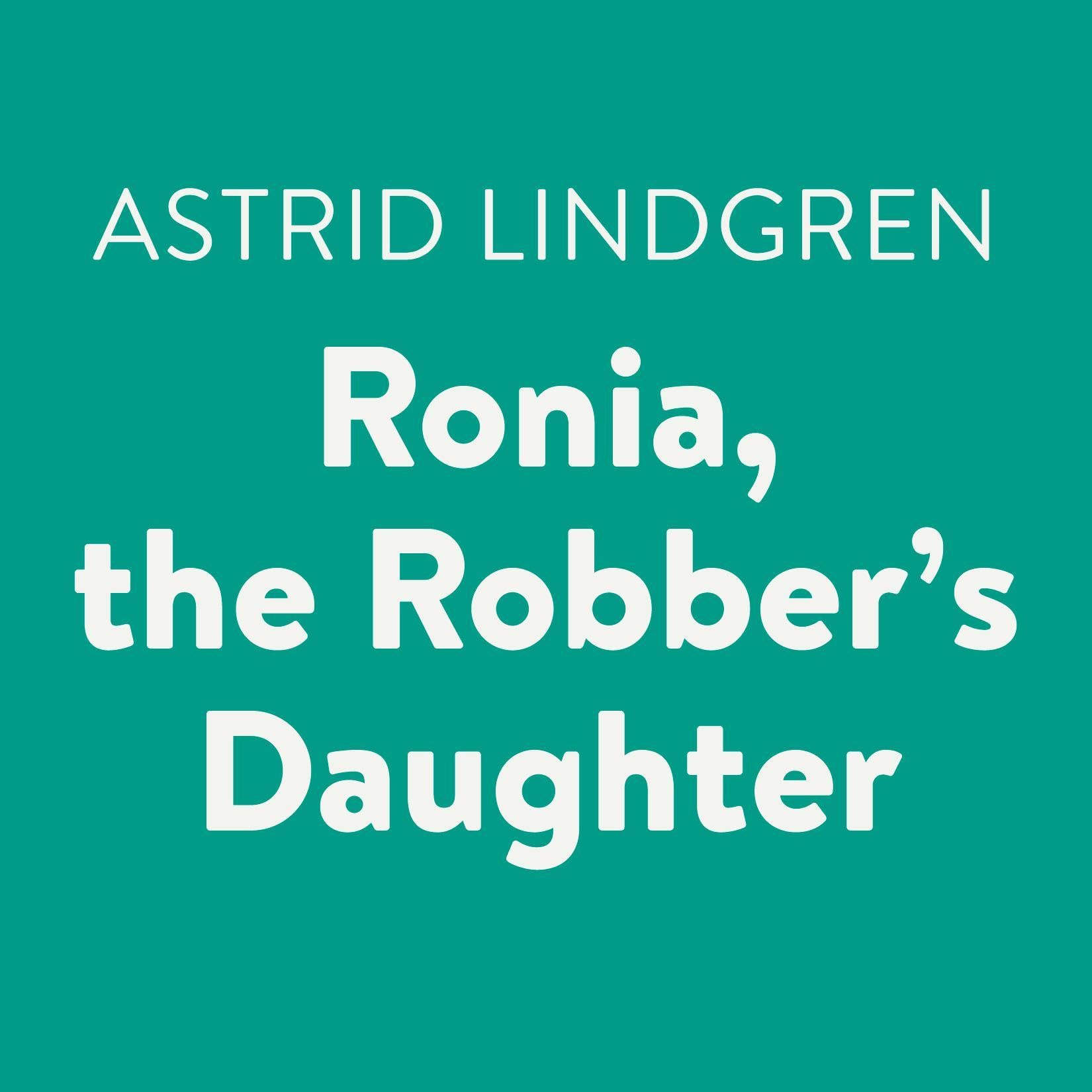Cover art for Ronia, the Robber's Daughter
