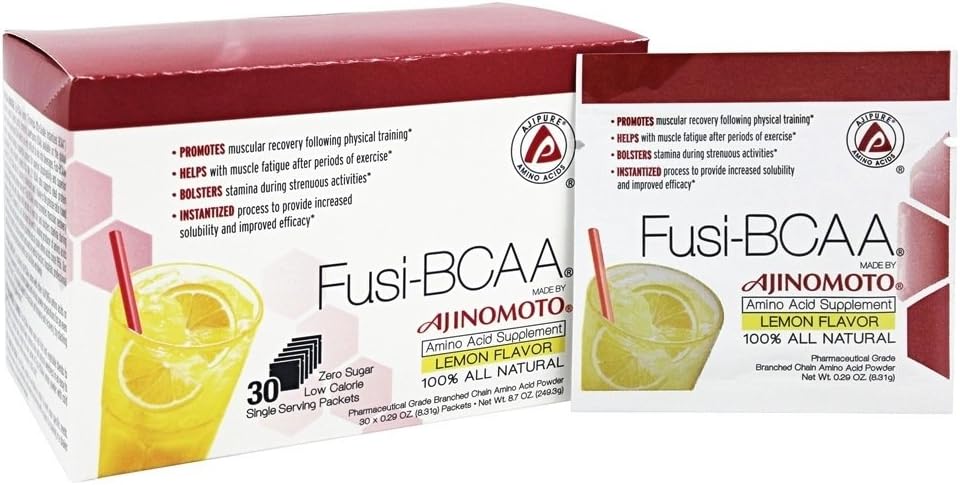 Fusi-BCAA Single Serve Packets (Lemon)