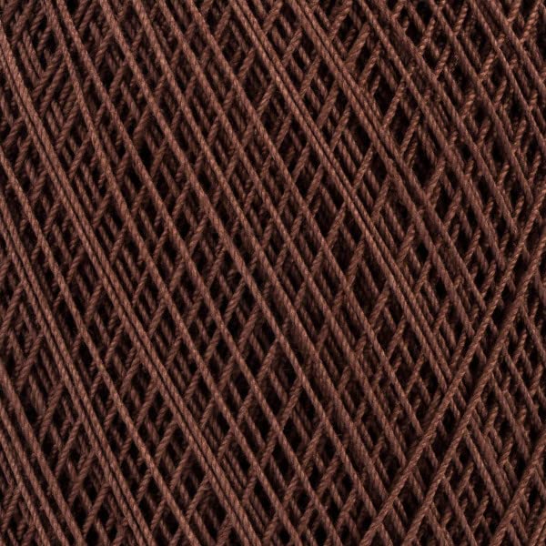 Image of Aunt Lydia's Classic 10 Cotton Crochet Thread, Fudge Brown, 3-Pack