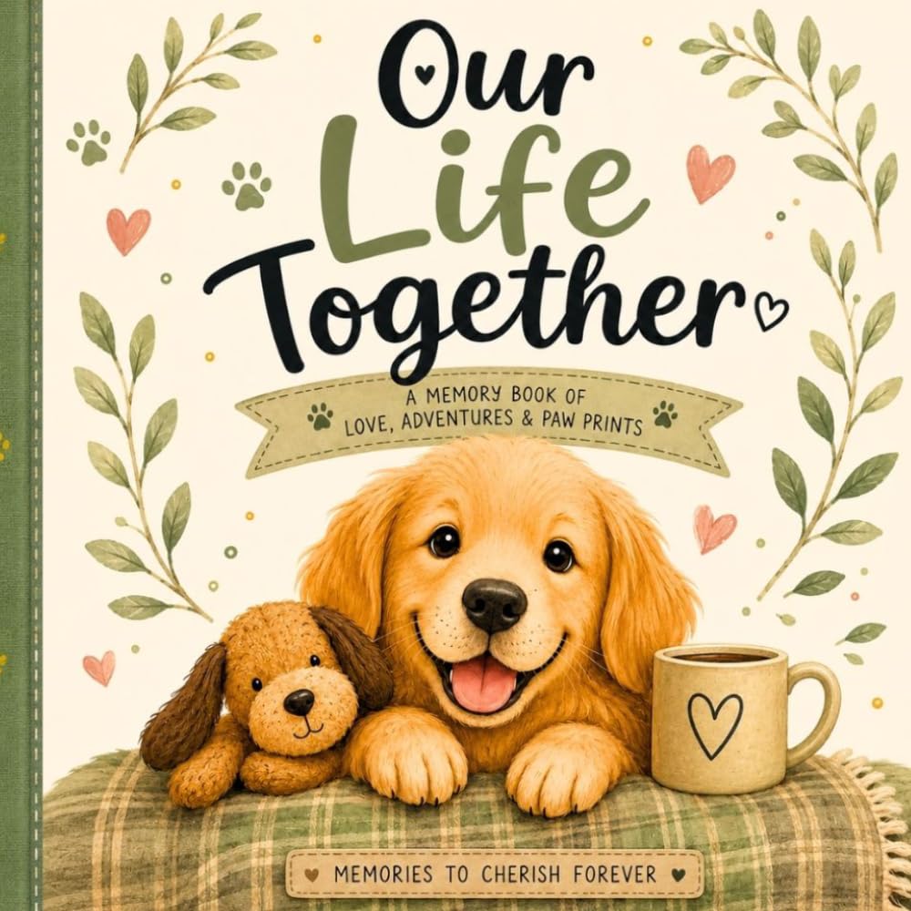 Our Life Together: A Pet Memory Book of Love, Adventures & Cherished Moments