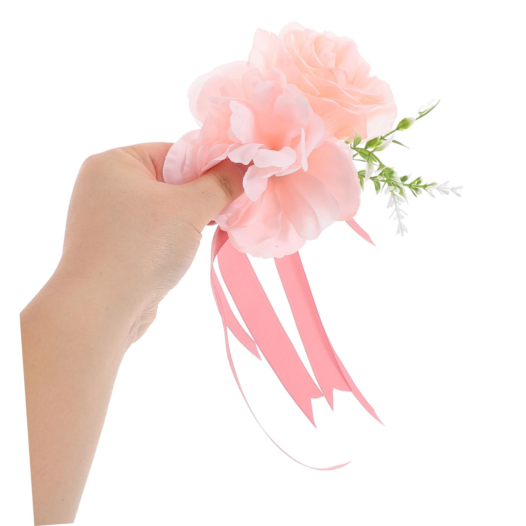 Mipcase Auto-kühlerhaubenband Künstlicher Hauptblume Hochzeitsauto-Dekoration für Brautpartys und Hochzeitsfeiern Einfache Installation Langlebig und Farbecht