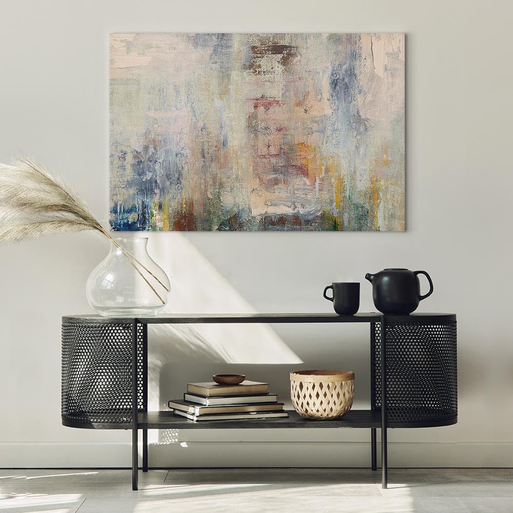 murando - Akustikbild bunt wie gemalt, Schallschutz, Wohnzimmer, Büro | Verbessert Raumakustik, reduziert Hall, ideal fürs Büro oder Wohnzimmer, hochwertige Verarbeitung, schnelle Montage, stilvoll
