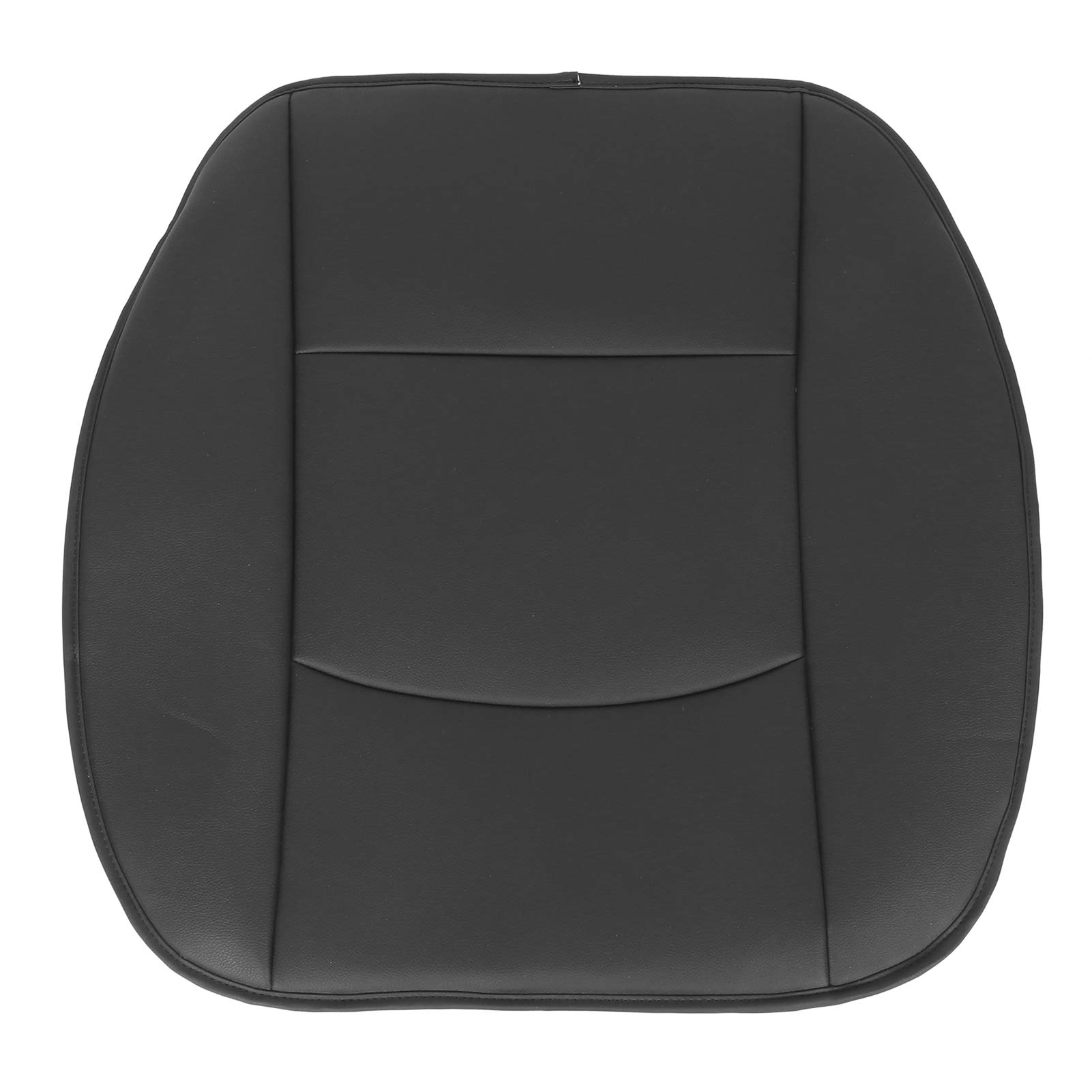 Coprisedile Anteriore in Pelle PU Impermeabile per Auto SUV Berlina 4 Porte (Nero)
